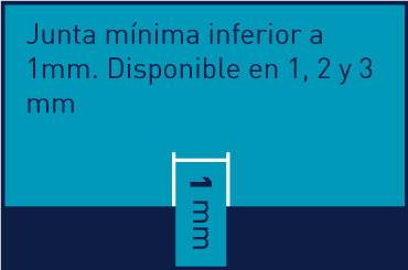 Como instalar una junta mínima en cerámica