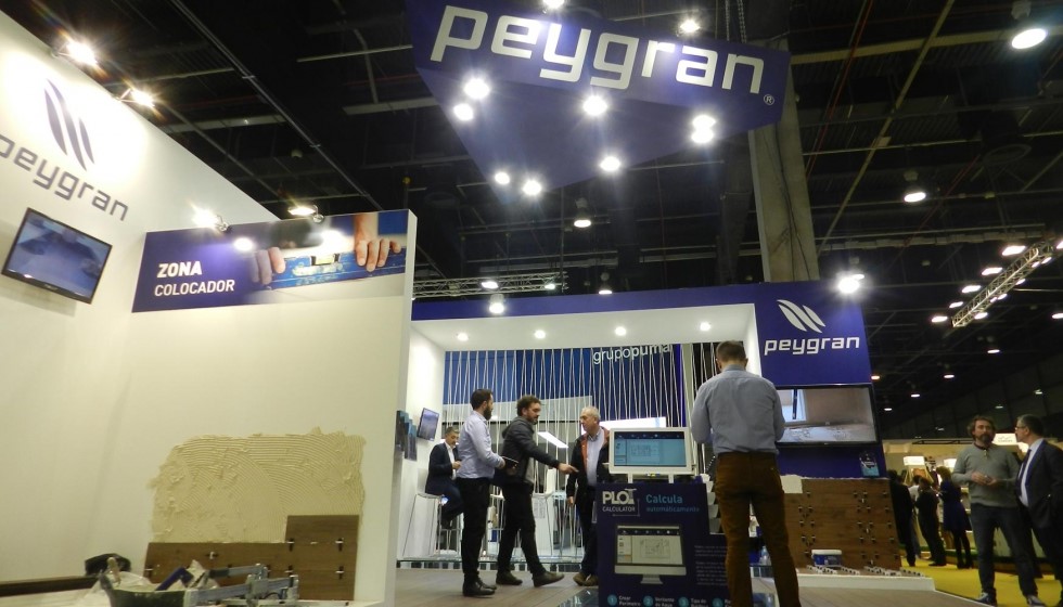 Peygran presentó en Cevisama 2017 sus nuevas soluciones técnicas para el sector colocador