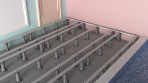 Peygran Aluminium Joist - How to Use Assemble the frame and level