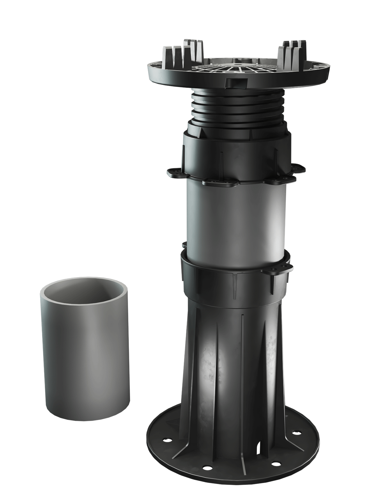Adaptador tubo PVC75 BSP
